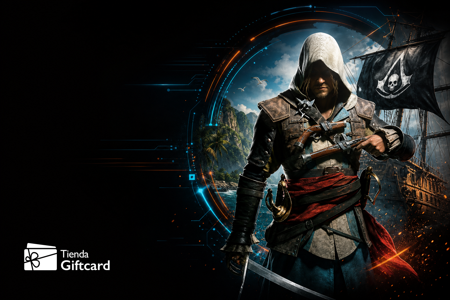 AC Black Flag Resynced: Cómo Conseguir el Game Code más Barato en PS5, Xbox y PC desde Venezuela, Colombia y Argentina