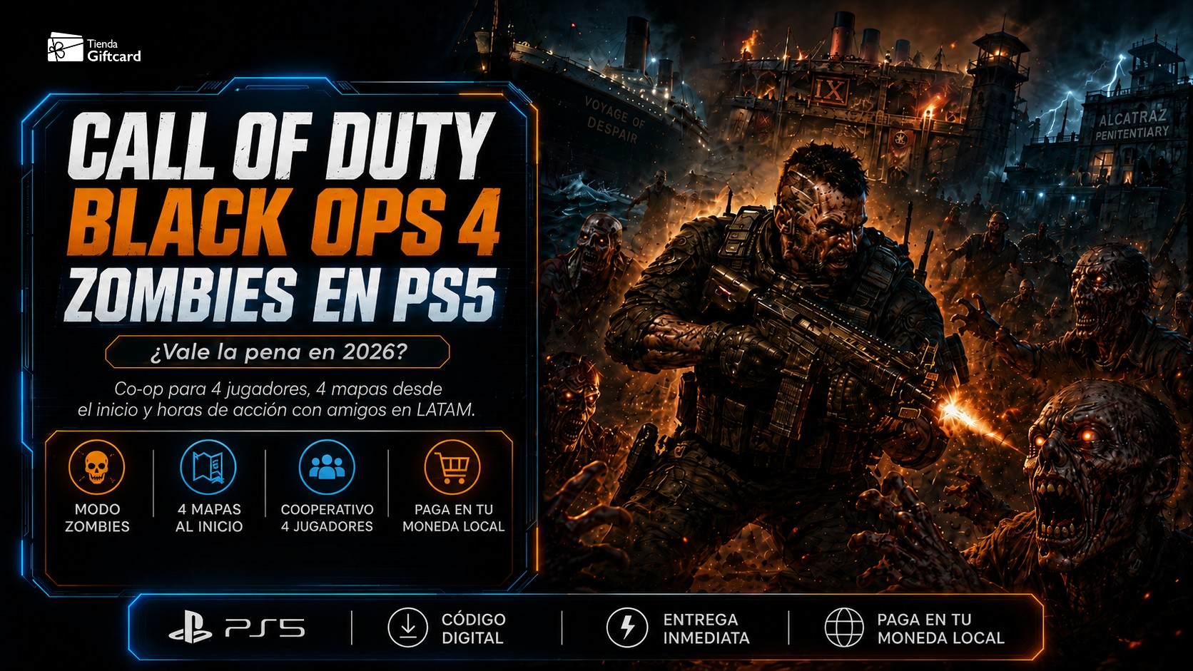 Call of Duty Black Ops 4 en PS5: ¿Por Qué Este Clásico Sigue Siendo el Rey del Modo Zombies en LATAM?